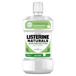 Listerine Naturals Gum Protection Płyn Do Płukania Jamy Ustnej Mild Taste 500 Ml