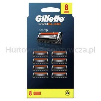 Gillette Fusion Proglide Ostrza Wymienne Do Maszynki Do Golenia Dla Mężczyzn, 8 Sztuki