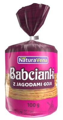 Babcianki Z Jagodami Goji 100 G - Naturavena [BIO]