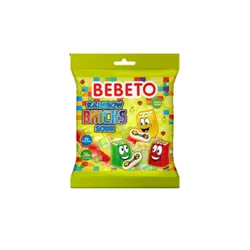 BEBETO RAINBOWS BRICKS SOUR 80g