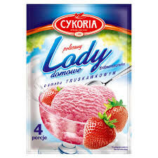 Cykoria Lody Domowe O Smaku Truskawkowym 60G