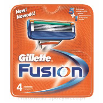 Gillette Fusion Manual Wkłady 4 Szt.