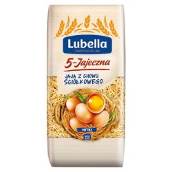 Lubella Makaron Jajeczna 5 Jaj Nitki 250 G