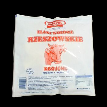 Wakpol Flaki Wołowe Rzeszowskie Mrożone 1Kg 