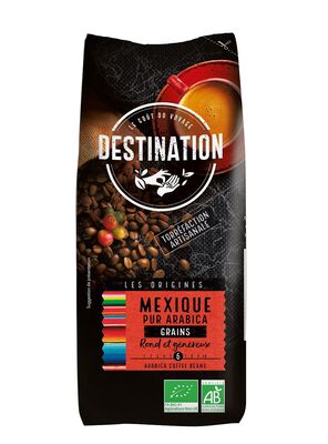 Destination  Kawa Ziarnista Arabica 100 % Meksyk Fair For Life Bio 1 Kg [BIO]