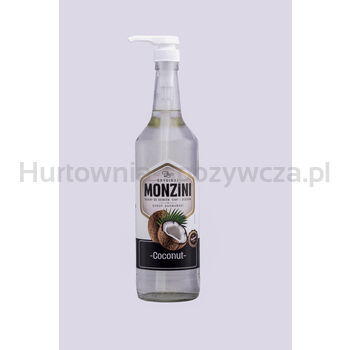 Monzini Syrop Kokos 1L Z Pompką