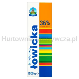 Łowicz Śmietanka Łowicka Tortowa UHT36% 1L 