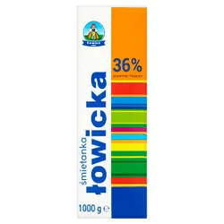 Łowicz Śmietanka Łowicka Tortowa UHT36% 1L 