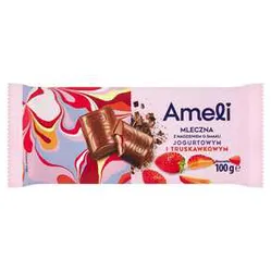 Czekolada Ameli Mleczna Jogurt-Trusk. 100 G