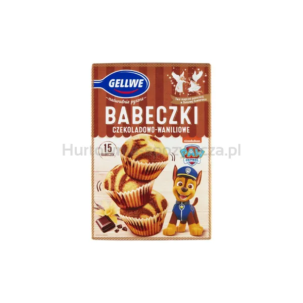 Gellwe Babeczki Wanilinowo - Czekoladowe Psi Patrol 238G