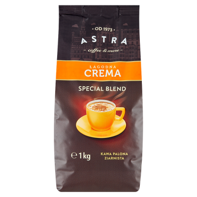 Astra Kawa Ziarnista Łagodna Crema 1Kg 