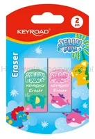 Keyroad Gumka Do Ścierania Jelly Fun, ombre, 2 szt., blister, mix kolorów - 2