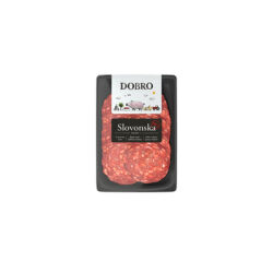 Dobro Salami Slovonska Plastry 80 G 