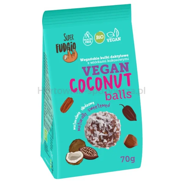 Kulki Daktylowe Z Wiórkami Kokosowymi Bio 70G