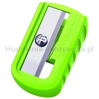 Temperówka plastikowa KEYROAD Easy-Sharp, pojedyncza, 3szt., blister, mix kolorów - 2