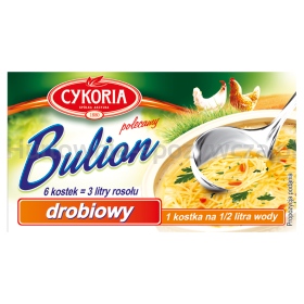 Cykoria Bulion Drobiowy Kostka 60G 