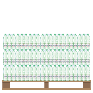 Woda Muszyna 1,5 L Gazowana <br>(Paleta 426 szt.)