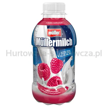 Müllermilch Napój mleczny Raspberry 400g