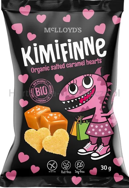 Chrupki Kukurydziane O Smaku Słonego Karmelu Bezgl. Bio 30 G