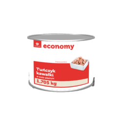 TGE Tuńczyk kawałki w sosie własnym 1705 g