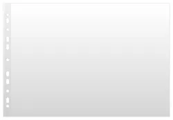 Koszulka na dokumenty DONAU, PP, A3 poziome, groszkowe, 120mikr.