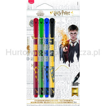 Pisaki Maped Harry Potter 4 szt