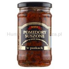 MK Pomidory suszone paski w oleju słonecznikowym 280 g.