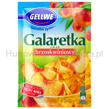 Gellwe Galaretka Smak Brzoskwiniowy 72G