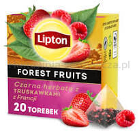 Lipton Herbata Piramidki Forest Fruit 20Torebek X 1,7G