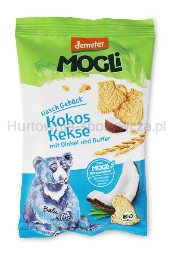 Ciastka Kokosowe Demeter Bio 50 G - Mogli [BIO]