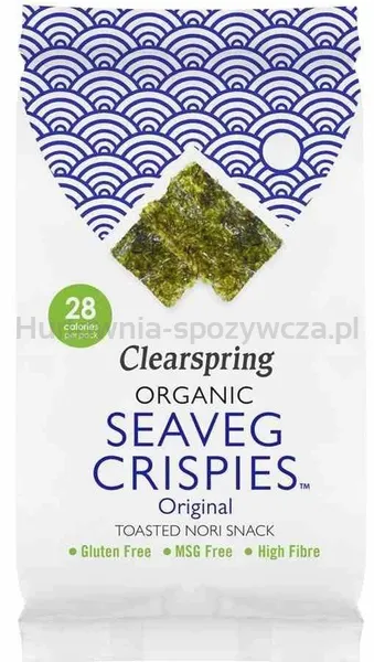 Chipsy Z Alg Morskich Nauralne Seaveg Bezgl. Bio 4 G