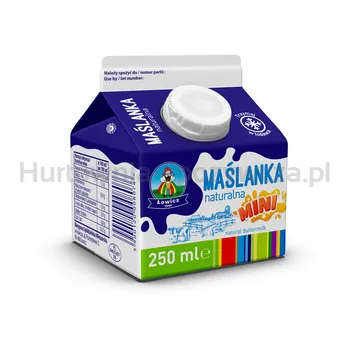 Łowicz Maślanka Naturalna Mini 250Ml