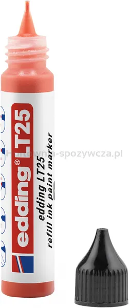 Tusz do uzupełniania markerów olejowych e-LT 25 ECOLINE, EDDING, czerwony