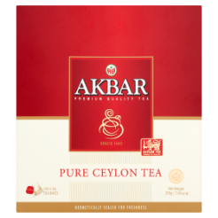 Akbar Ceylon Tea 100Tbx2G