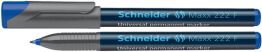 Schneider Foliopis permanentny Maxx 222, F, 0,7mm, niebieski 