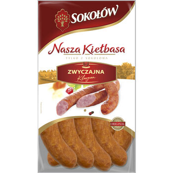 Sokołów Kiełbasa Zwyczajna około 1,3 Kg 