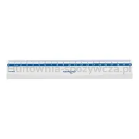 Linijka Plastikowa Keyroad, 20 Cm, Zawieszka, Transparentna - 2