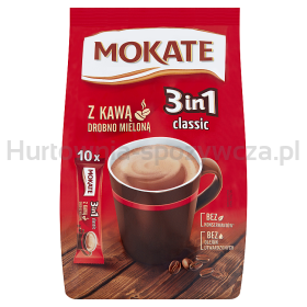 Mokate Napój Kawowy 3W1 Classic (10 X 17G)