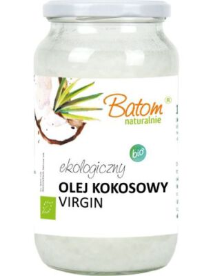 Olej Kokosowy Virgin Bio 1 L - Batom [BIO]