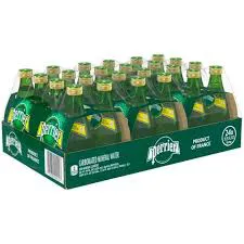 Woda PERRIER, mocny gaz, butelka szklana, 0,33l x 24 sztuki