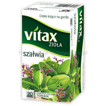 Vitax Herbata Zioła Szałwia 20 torebek x 1,2g