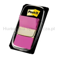 Post-It Zakładki indeksujące (680-8), PP, 25,4x43,2mm, 50 kart., purpurowe  - 2