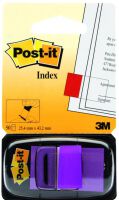 Post-It Zakładki indeksujące (680-8), PP, 25,4x43,2mm, 50 kart., purpurowe [BIURO]