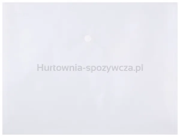Teczka kopertowa Donau zatrzask, PP, A4, 180mikr., transparentna