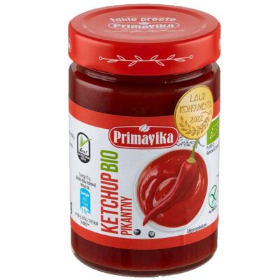 Ketchup Pikantny Bezglutenowy Bio 315 G - Primavika (Primaeco) [BIO]