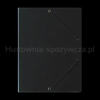 Bantex Teczka preszpanowa z gumką a4 Czarna