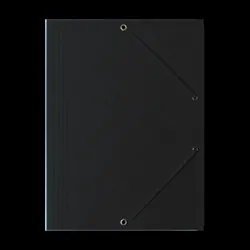 Bantex Teczka preszpanowa z gumką a4 Czarna