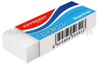 Gumka uniwersalna KEYROAD Tec-Eraser, 59x21x12mm, pakowane na displayu, biała - 2
