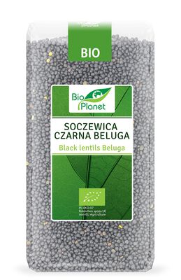 Bio Planet Soczewica Czarna Beluga Bio 500 G [BIO]