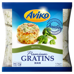 Aviko Premium Gratiny Ziemniaczane Z Brokułami 1,5 Kg 
